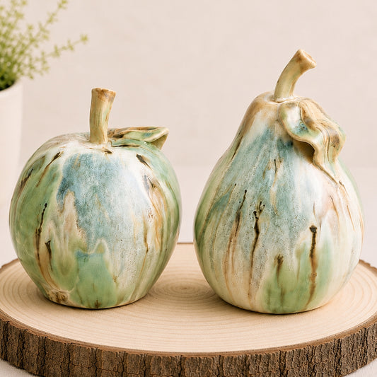 Medium Apple & Pear in Earth Tones